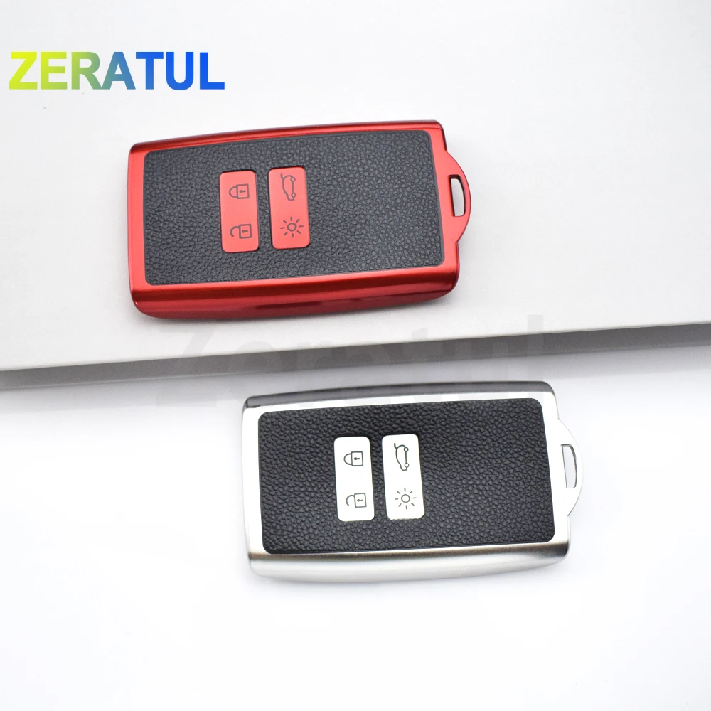 TPU หนังฝาครอบรถสําหรับ Renault Kadjar Captur Megane Talisman Espace Clio Zoe Koleos Scenic 4 Arkana Dacia Sandero