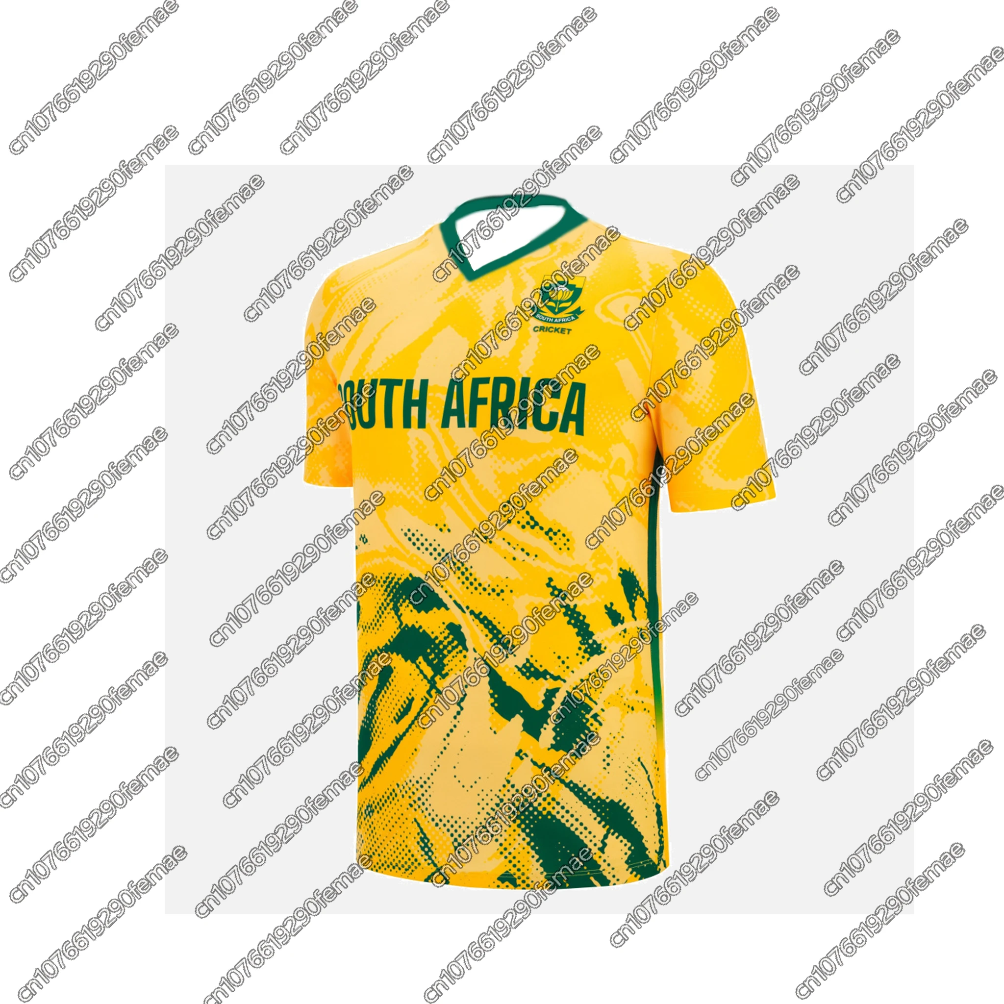 2026 Summer New Men's South Africa Cricket Jersey,Boys &Youth Cricket Style T-Shirt,Must-Have Sportswear for Training & Warm-Up