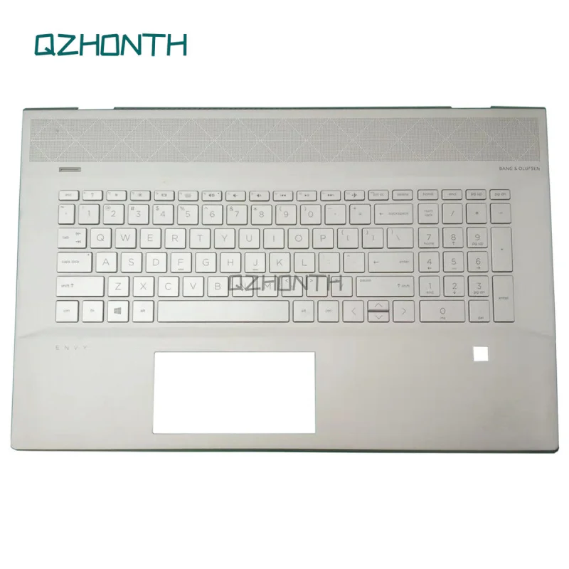 

Новинка для HP ENVY 17M-CE 17-CE Series: подставка для рук с клавиатурой с подсветкой, серебристая, L57592-001