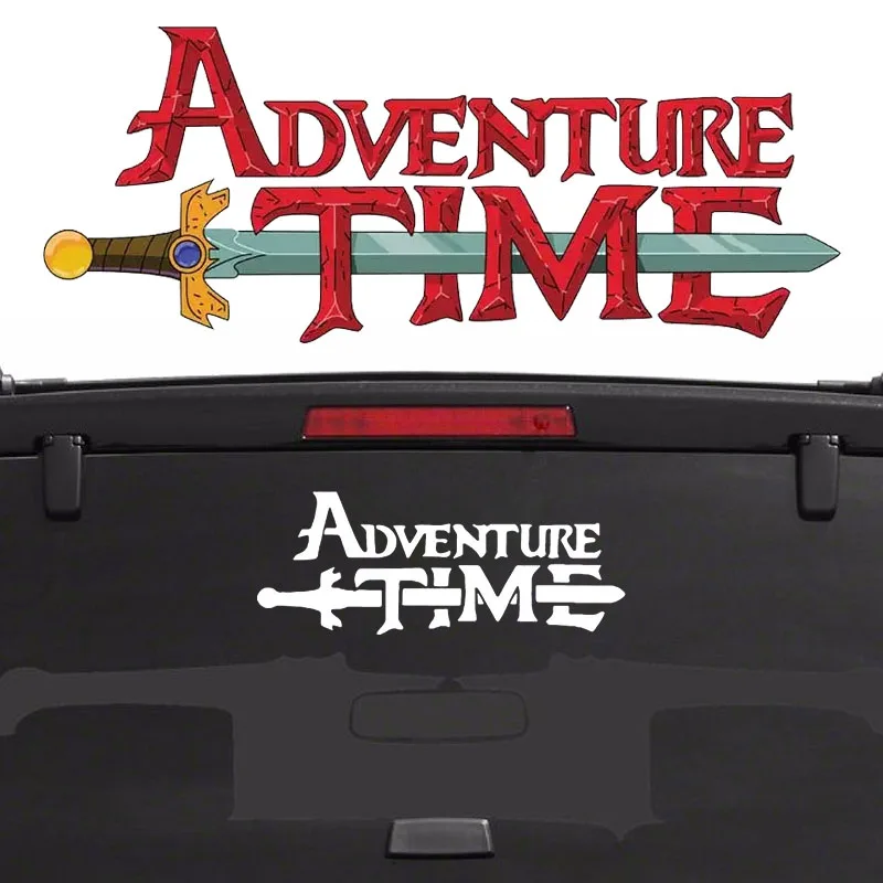 

Personality Adventure Time Car Stickers Window Wall Home Glass Door Car Sticker Laptop Auto Truck Vinyl Decal Car Sticker Decor