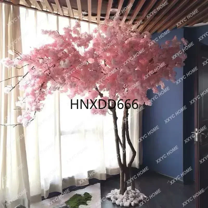 Artificial Cherry Tree Peach Tree Wishing Tree Large Fake Trees Interior Decoration Red Ceiling Decoration