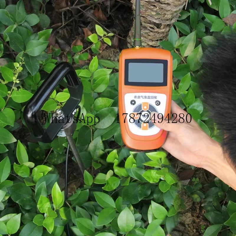 

Ручной измеритель твердости почвы на экране