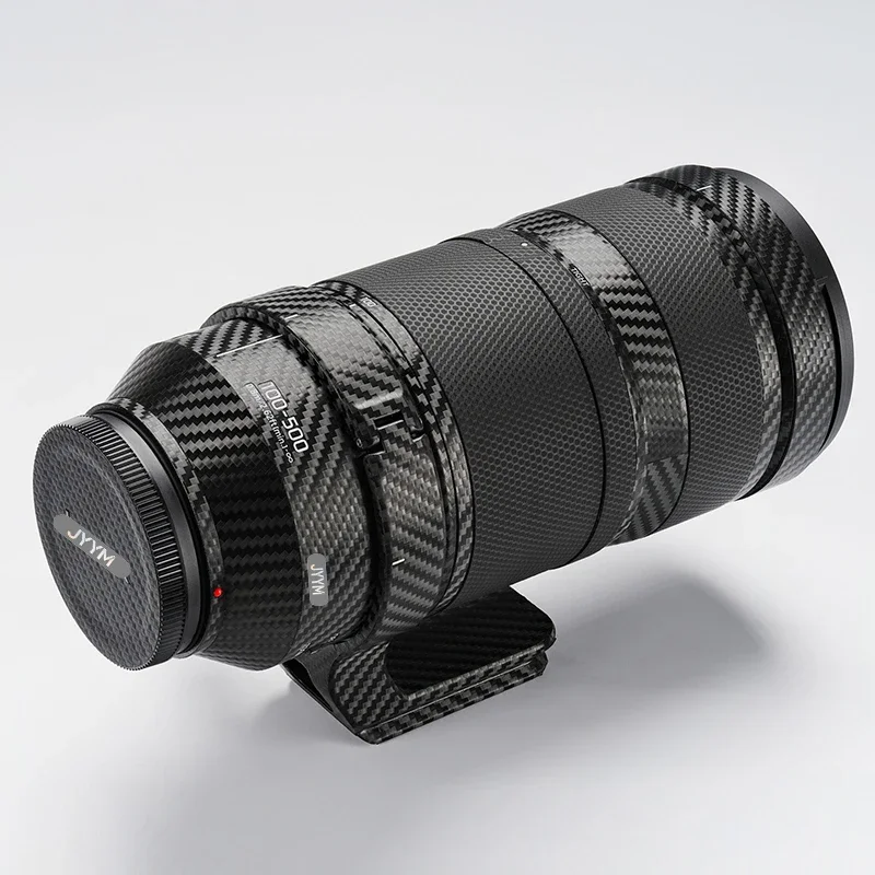 ملصق لباناسونيك S 100-500 مللي متر F5-7.1 عدسة الكاميرا ملصق مائي الجلد الفينيل التفاف طبقة رقيقة واقية معطف ل Lumix 100-500 5-7.1 F/5-7.1