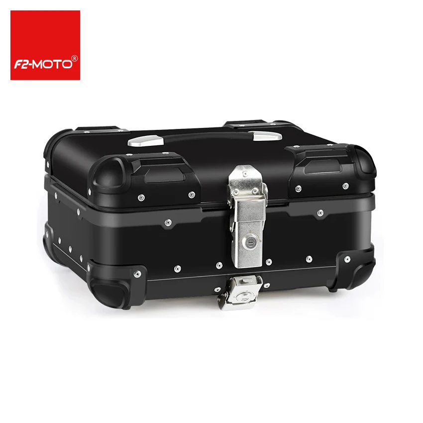 

Modification 22L-R Black ,F2 - MOTO Alu Motorbike Tail Box Motorcycles Top Boxes Moto Top Case
