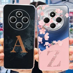 For Xiaomi Redmi 14C Case Luxury Letters Cover 6.88'' Clear Silicone Phone Case For Xiaomi Redmi 14C Redmi14C Soft Fundas Bumper