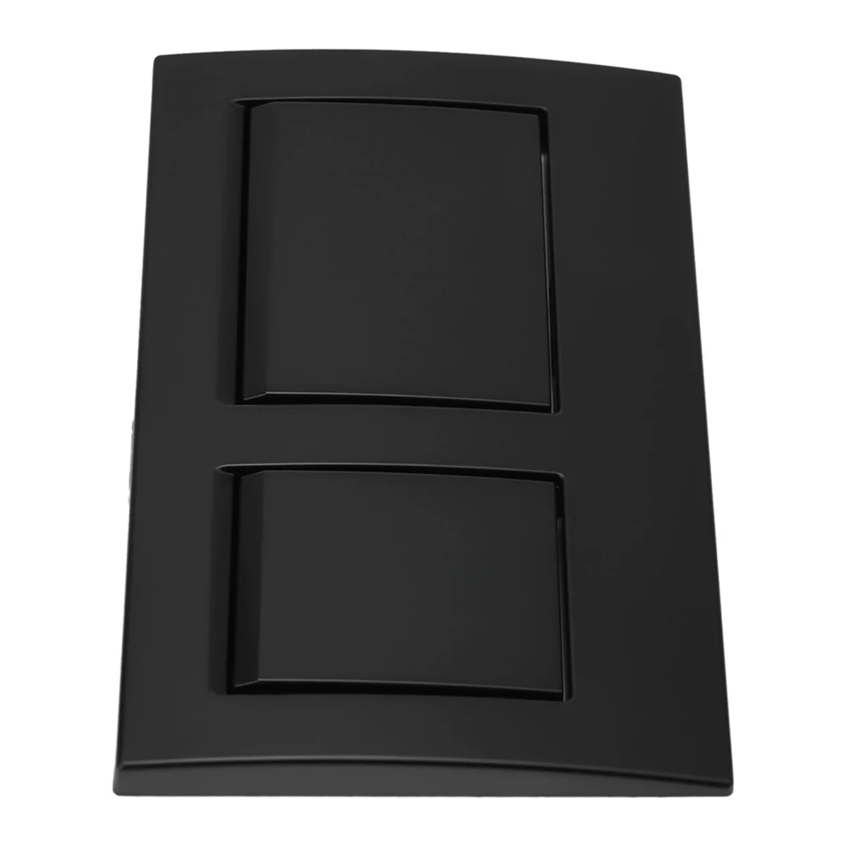 Toilet Push Plate for Geberit ALPHA 15 Chrome Dual Flush Plate Plastic Black Dual Flush Plate Bathroom Parts