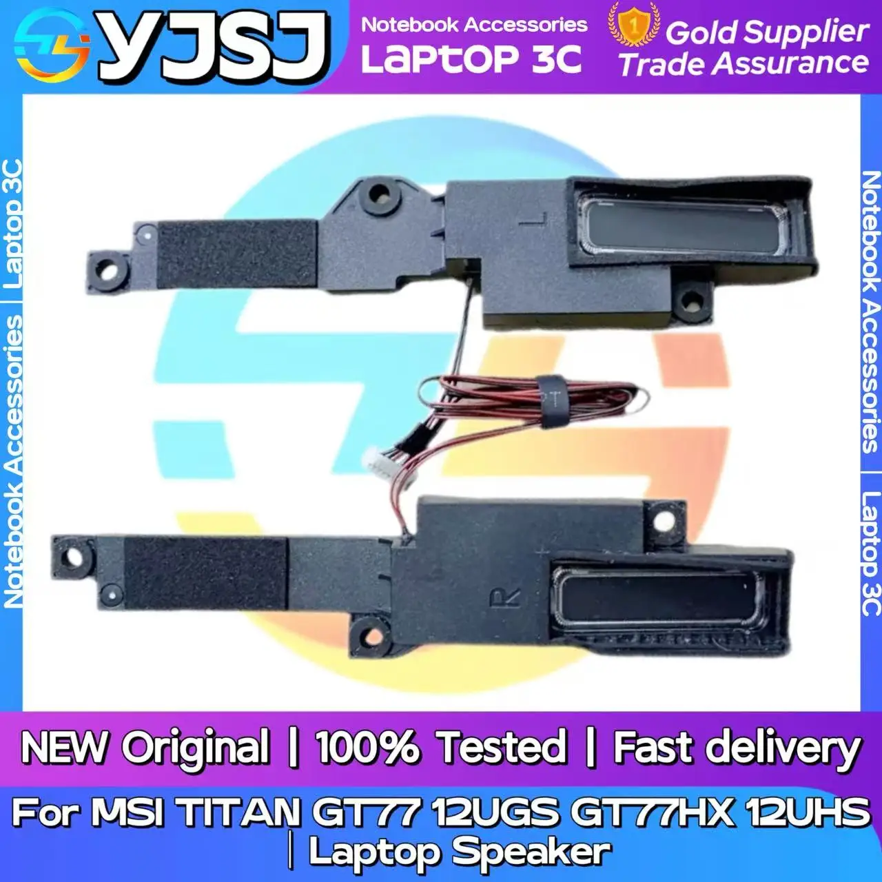 

Новый оригинальный аудиодинамик для ноутбука MSI TITAN GT77 12UGS GT77HX 12UHS, встроенный динамик-громкоговоритель