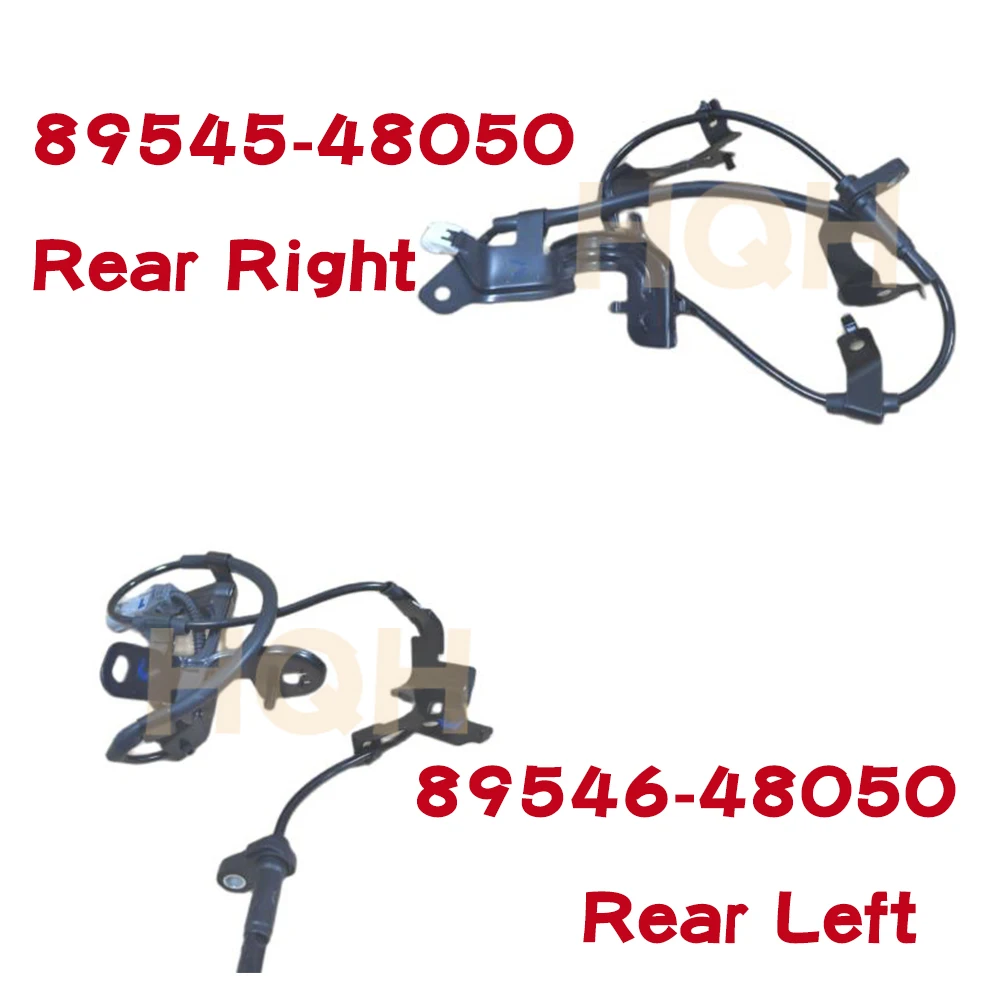 Rear Left 89546-48050 ABS Wheel Speed Sensor Rear Right 89545-48050 Fit For Toyota Lexus RX350 3.5L V6 Highlander KLUGER