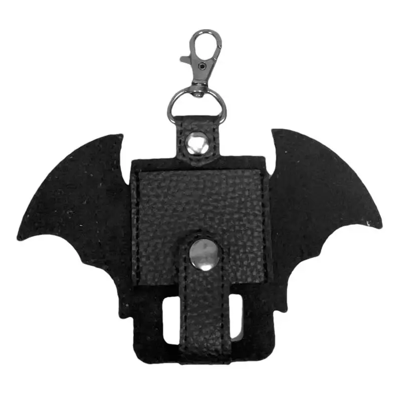 Portable Inhaler Case Storage Bag Inhaler Holder Halloween Bat Wing Storage Organizer Inhaler Keychain Travel Case Inhaler Bag