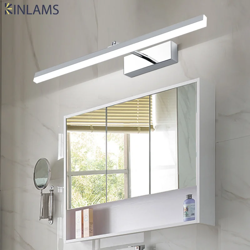 

Modern Minimalist Mirror Cabinet Wall Lamp 9W 12W Led Telescopic Mirror Headlights Vanity Lamp Mirror Lamp Bathroom Lamp