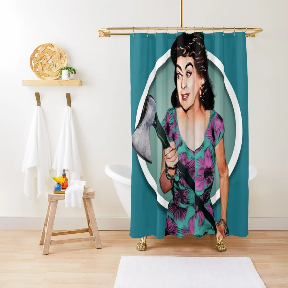

Joan Crawford- Strait Jacket Shower Curtain Shower Bath Bathroom Shower Set Window Curtain