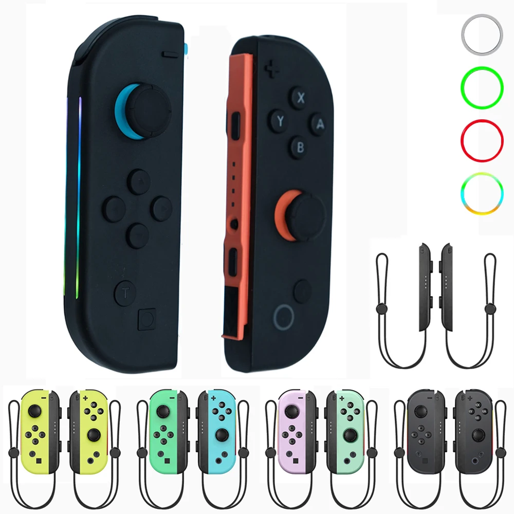 Wireless Bluetooth Gamepad For Nintendo Switch/Lite/OLED Game Joystick Dual Vibration Joycons Turbo Remote Controller L/R Joypad