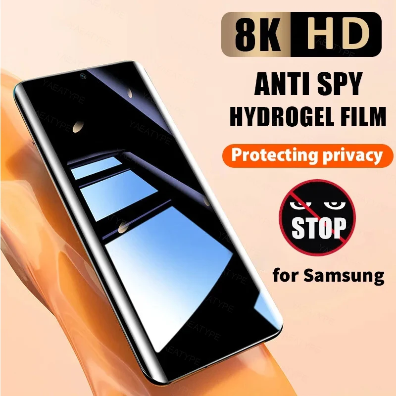 Privacy Hydrogel Film Screen Protector For OPPO Reno 8T Glass for Reno 8T 8 7 6 5 4 Pro Lite T For Reno8 T 4G