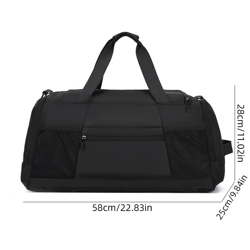 Sports Gym Handbag Men Fitness Training Backpack With Shoes Pouch Dry Wet Swimming Yoga Bag Large Capacity Business Travel Pack