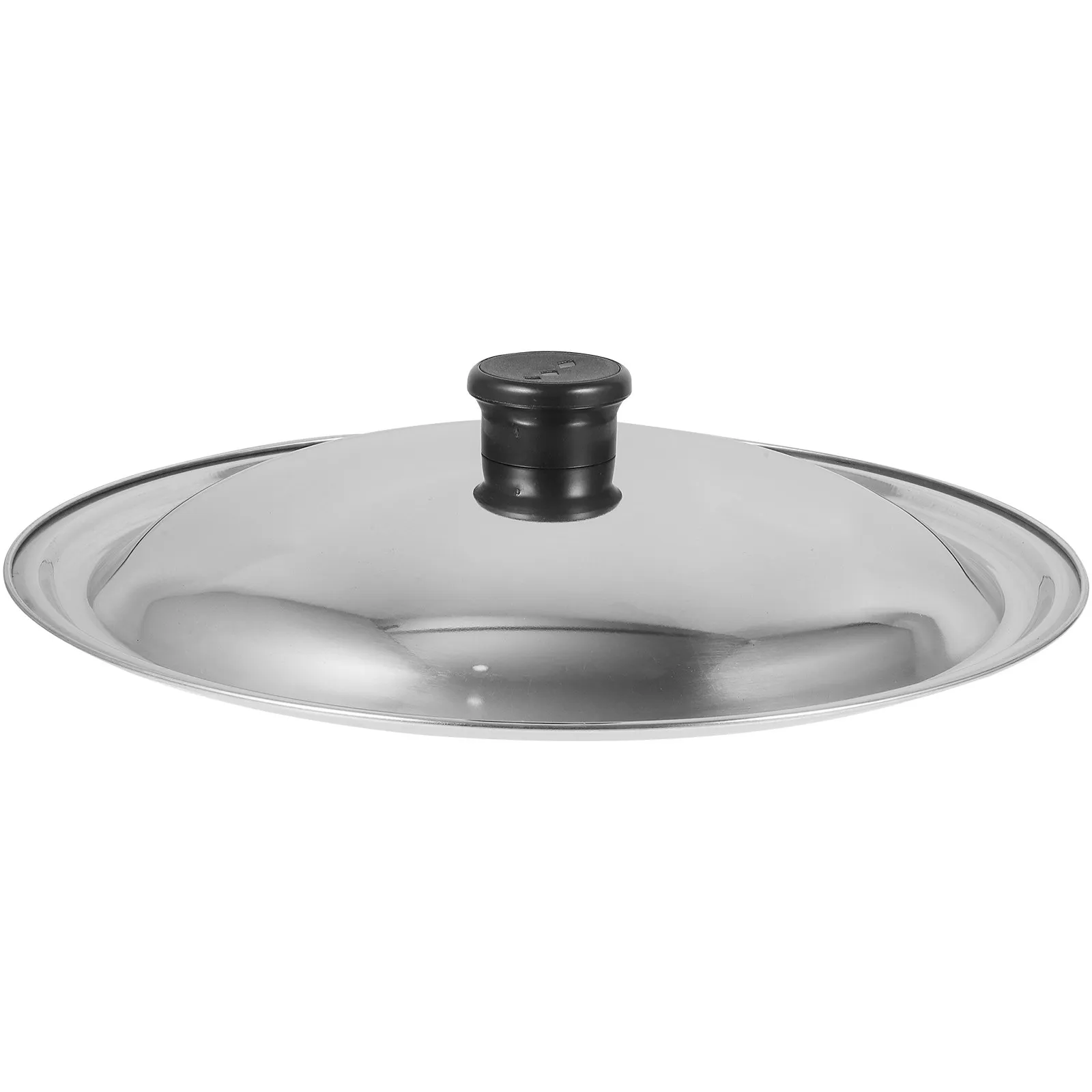 Heavy Duty Stainless Steel Pot Cover Round Leak Proof Steam Retaining Lid with Comfort Grip Handle for Pots Pans Saucepan Frying