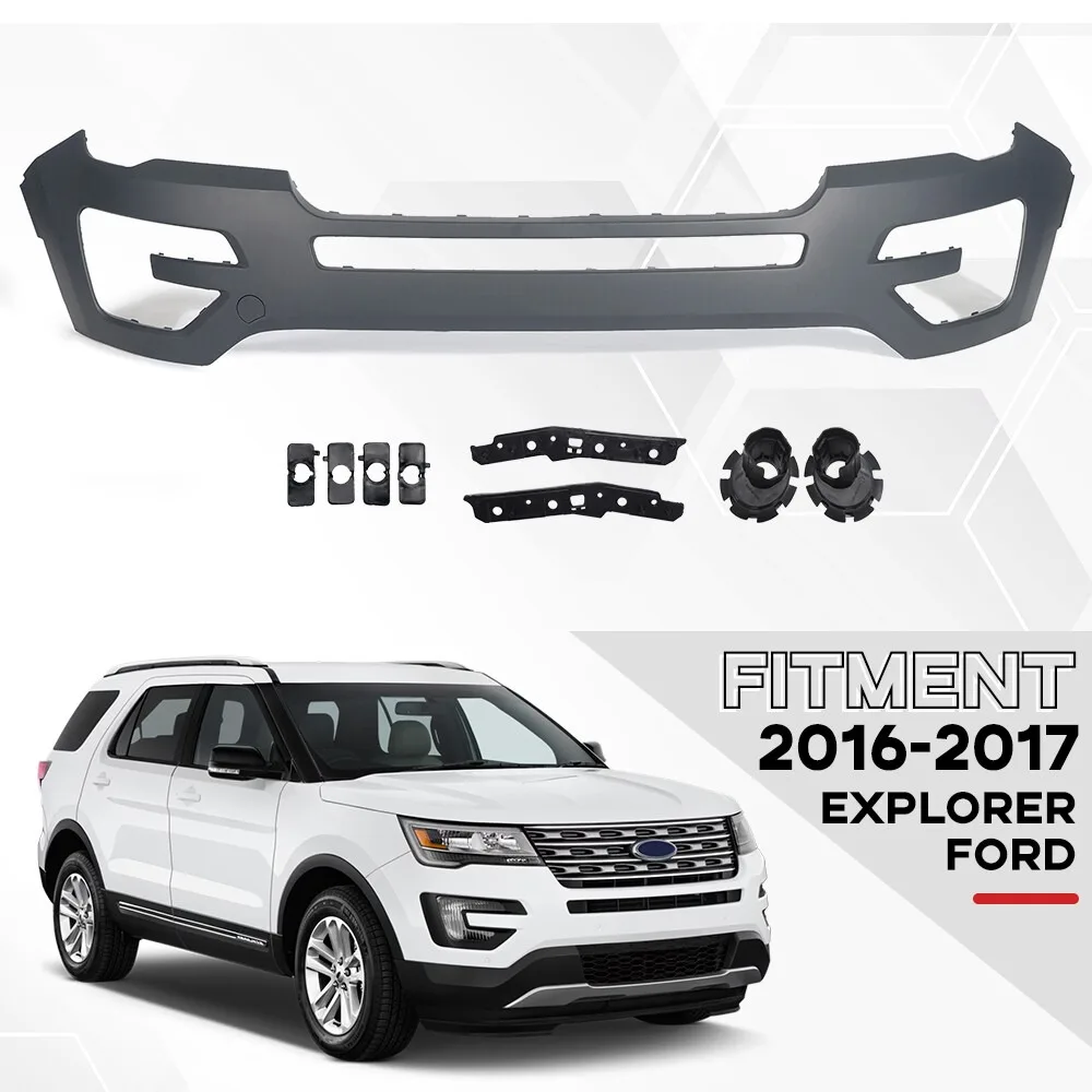 

Fits For Ford Explorer 2016-2017 Front Upper Bumper FB5Z-17D957-DAPTM