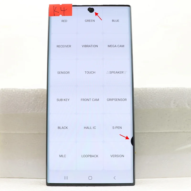 AMOLED LCD do Samsung S22 Ultra 5G LCD S908 wyświetlacz LCD ekran dotykowy Digitizer zgromadzenie pojedyncza sprzedaż wada — zdjęcie produktu 5