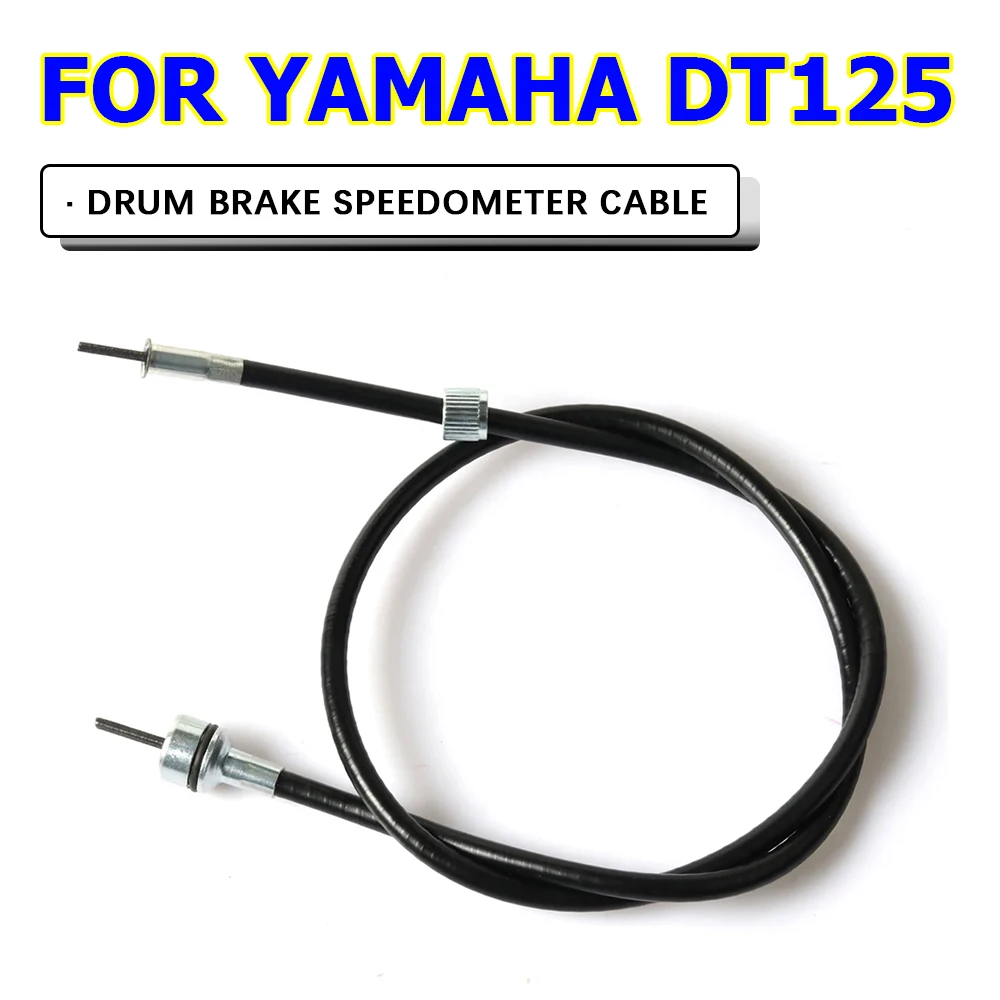 Speedo Cable For YAMAHA DT125 DT 125 Motorcycle Accessories Drum Brake Speedometer Cable Durm Brake Mileage Line Spare Parts