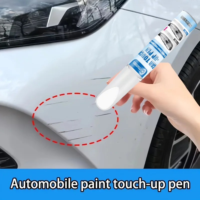 New Universal alloy wheel repair kit - Car rim scratch and curb damage repair paint set for silver wheels, including pen, filler