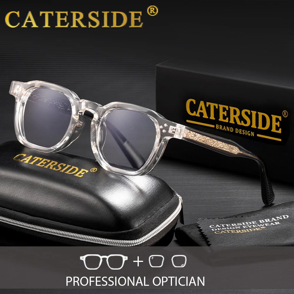 

CATERSIDE квадратные оптические очки модные мужские женские индивидуальные очки по рецепту повседневное украшение элегантные роскошные очки