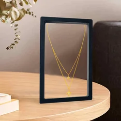 3D Floating Frame Display Holder Acrylic Floating Frame Display Stand Creative for Antique Challenge Coins Medals Jewelry
