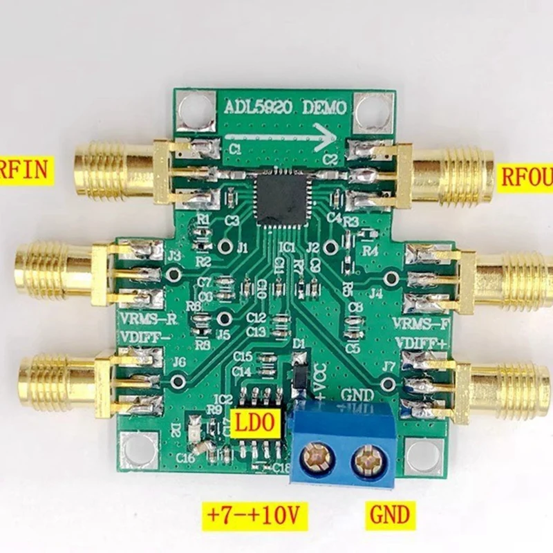 ADL5920 9Khz-7Ghz Bidirectional RMS And VSWR Detector Detection Module For Network Analyzer Wireless Communication
