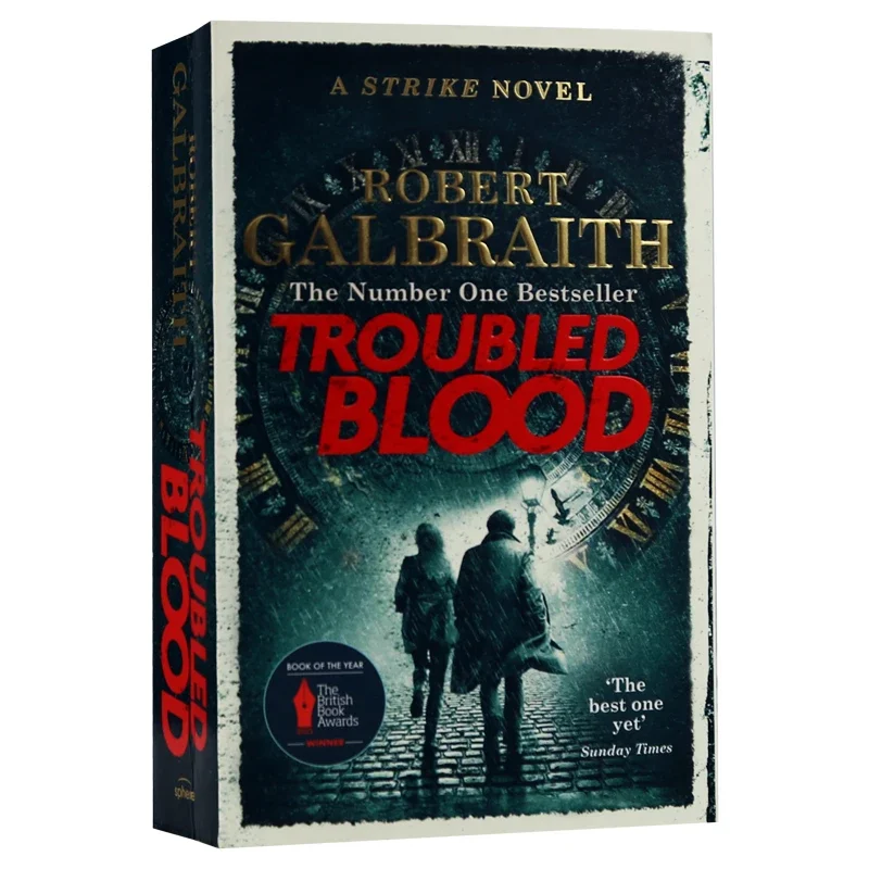 Cormoran Strike Troubled Blood, Bestselling books in English, Mystery novels 9780751579956