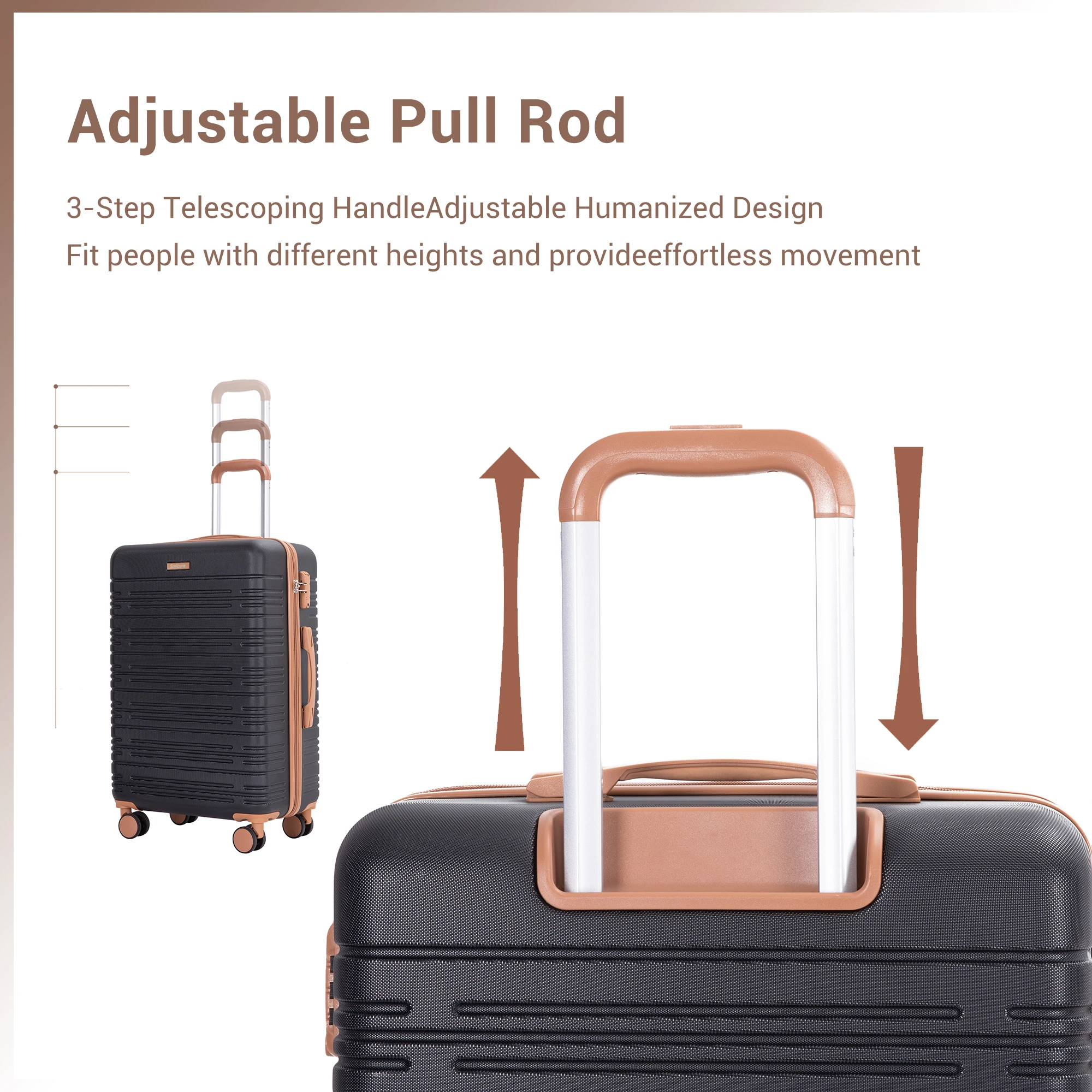 6-Piece Hard Shell Luggage Set 5
