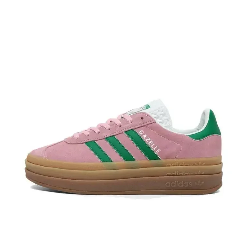 Adidas Gazelle Blod レディース 耐摩耗性通気性ぴったり潮流摩耗性とスキッド抵抗スニーカー
