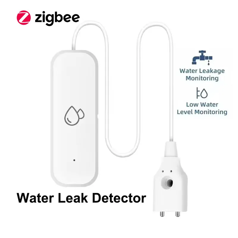 ZigBee Water Sensor Leakage Alarm Flood Leak Detector Smart Home APP Remote Control Smart Home Security Protection