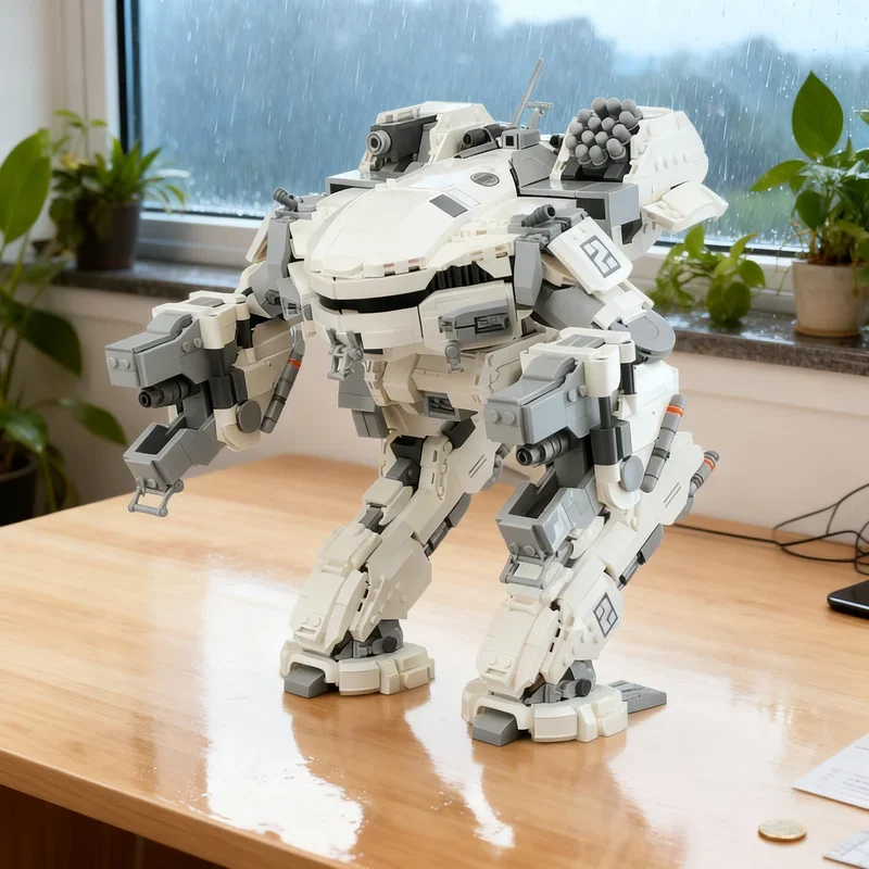 

3560pcs MOC Battletech Mechwarrior King Crab Mech Space Model Building Blocks Architecture Toys Christmas Gifts Education Kids