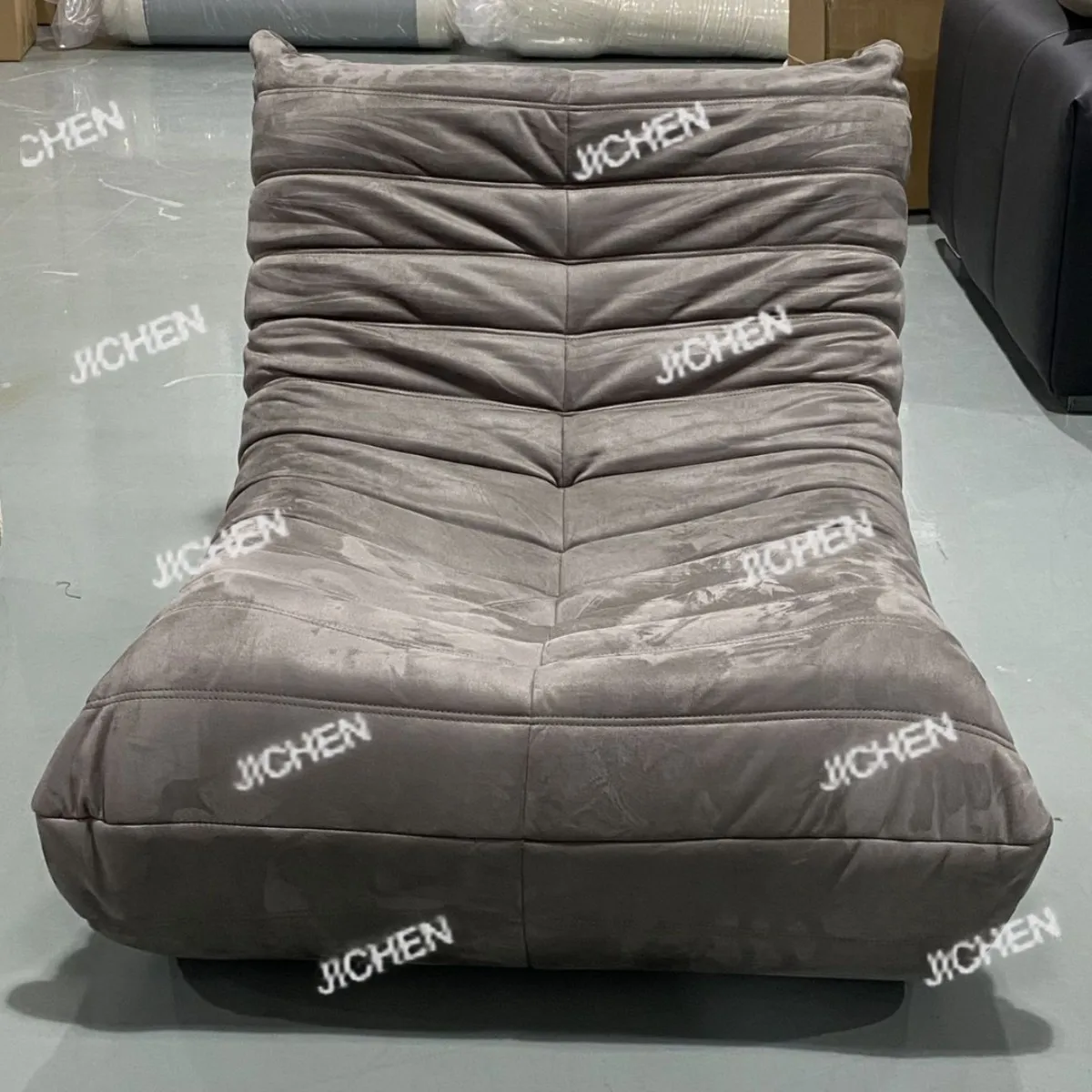 Italian fabric sofa vacuum compression module straight single seat multi-function