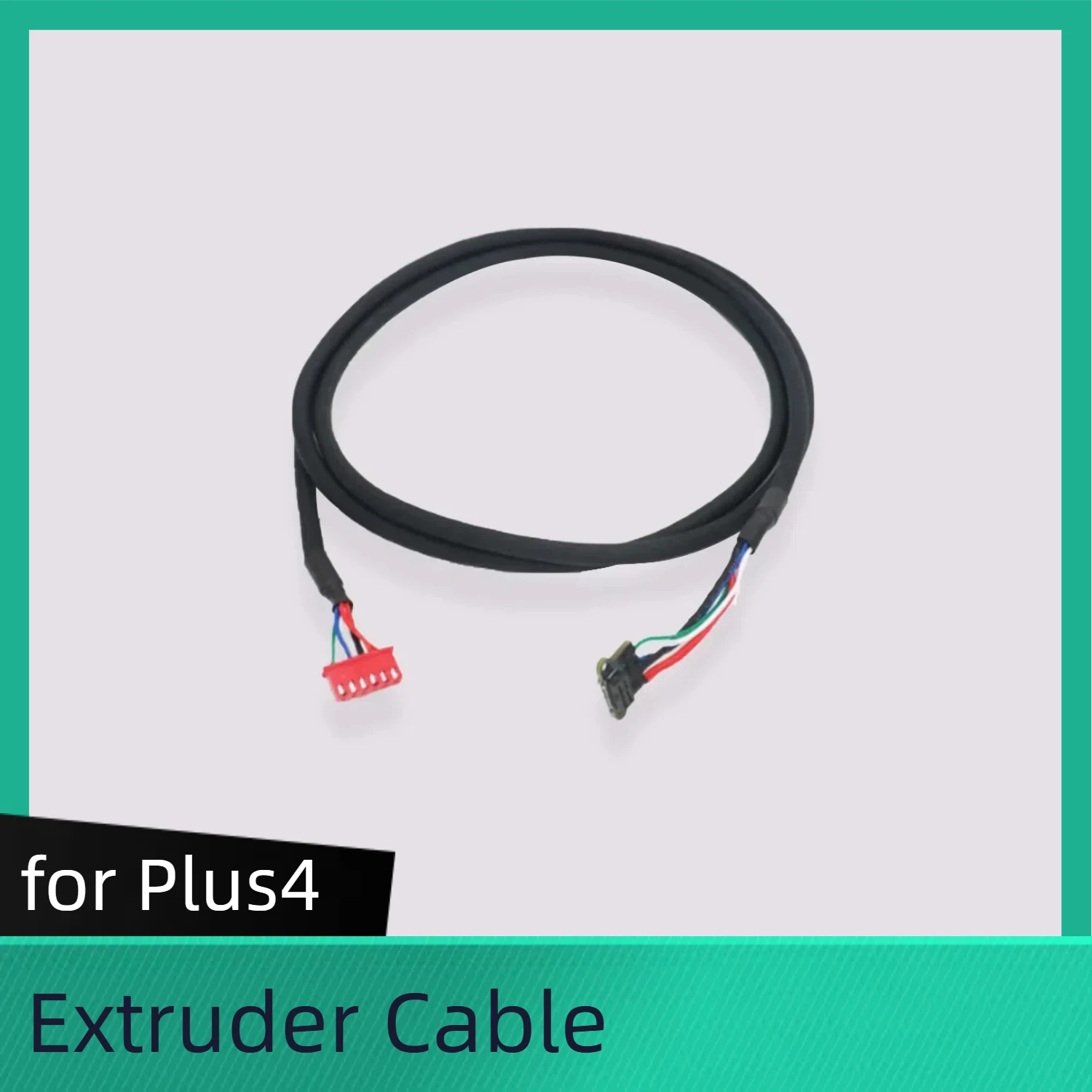 QIDI 用プラス 4 用押出機ケーブル QIDI Tech Q1-Pro 用 6 ピン プリントヘッド ケーブル 3D プリンタ アクセサリ