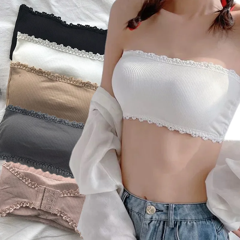 Women's Lace Strapless Push Up Bralette