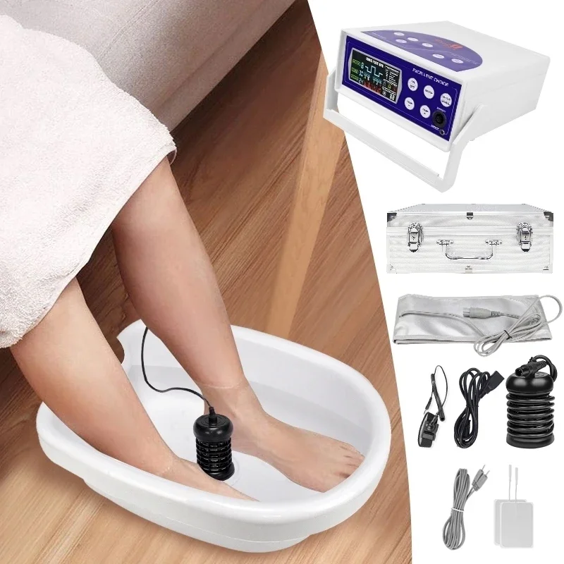 Exceptional Ionic Foot Detox Bath Useful Detox Device for Feet Detoxification Device