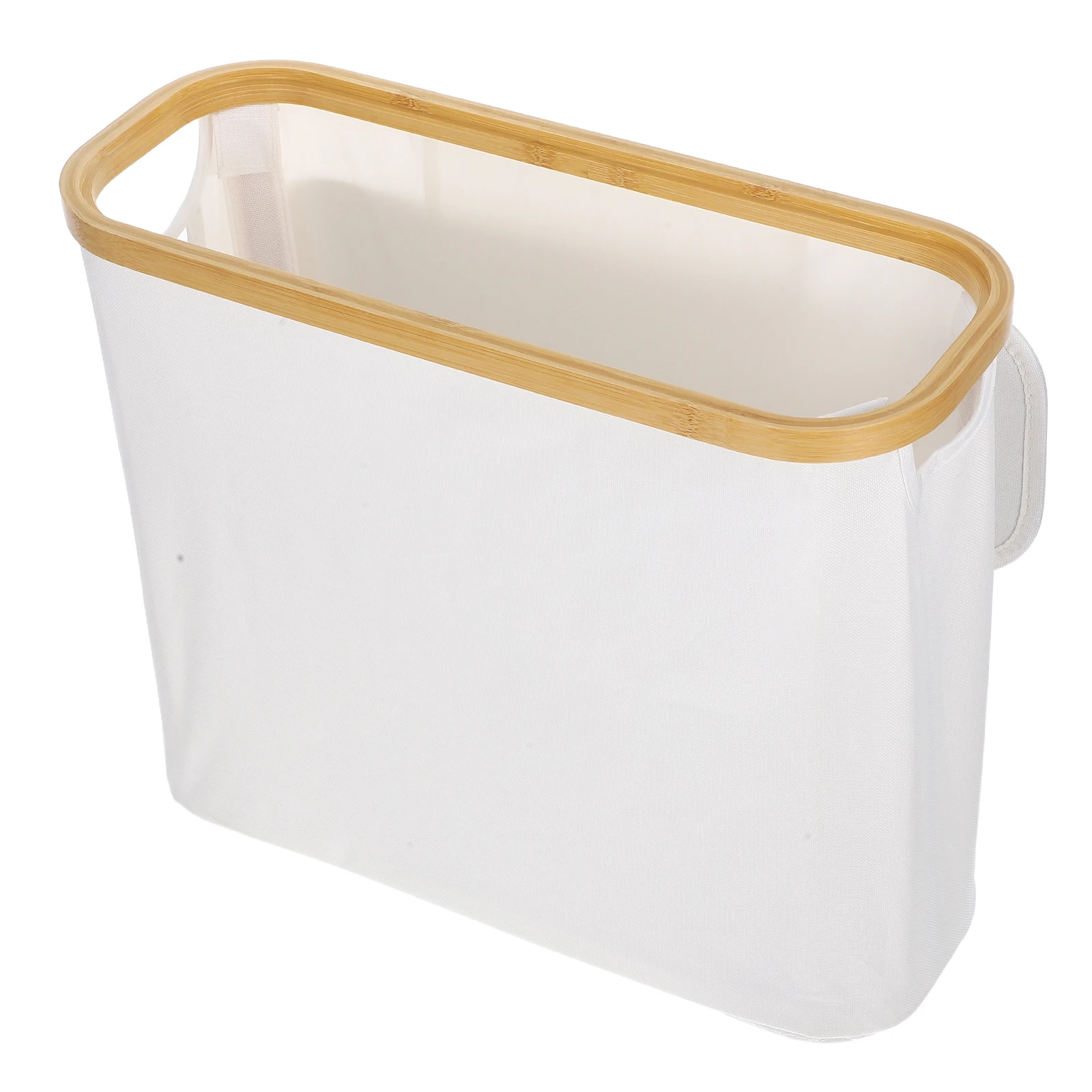 

Toilet Paper Storage Basket Bathroom Holder Beige Foldable Lid Dry Oxford Cloth Multifunctional Kitchen Small Baskets
