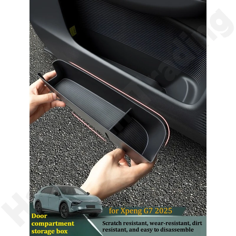 

for Xpeng G7 2025 Door compartment storage box/under seat storage box/screen rear storage box/interior modification accessories