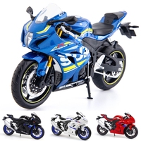 1/12 SUZUKI GSX-R1000RR L7 Toy Motorcycle RMZ City Diecast Metal Model 1:12 Racing Sport Miniature Collection Gift For Boy Kid
