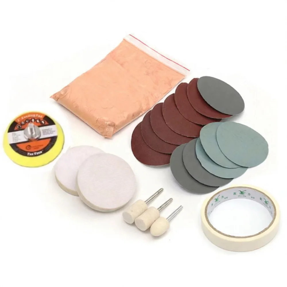 Rotary Tool Wool Felt Buffing Wheel For Jewelry Polishing Grinding Metal Glass Ceramic Mirror Surface Finishing Accessories
