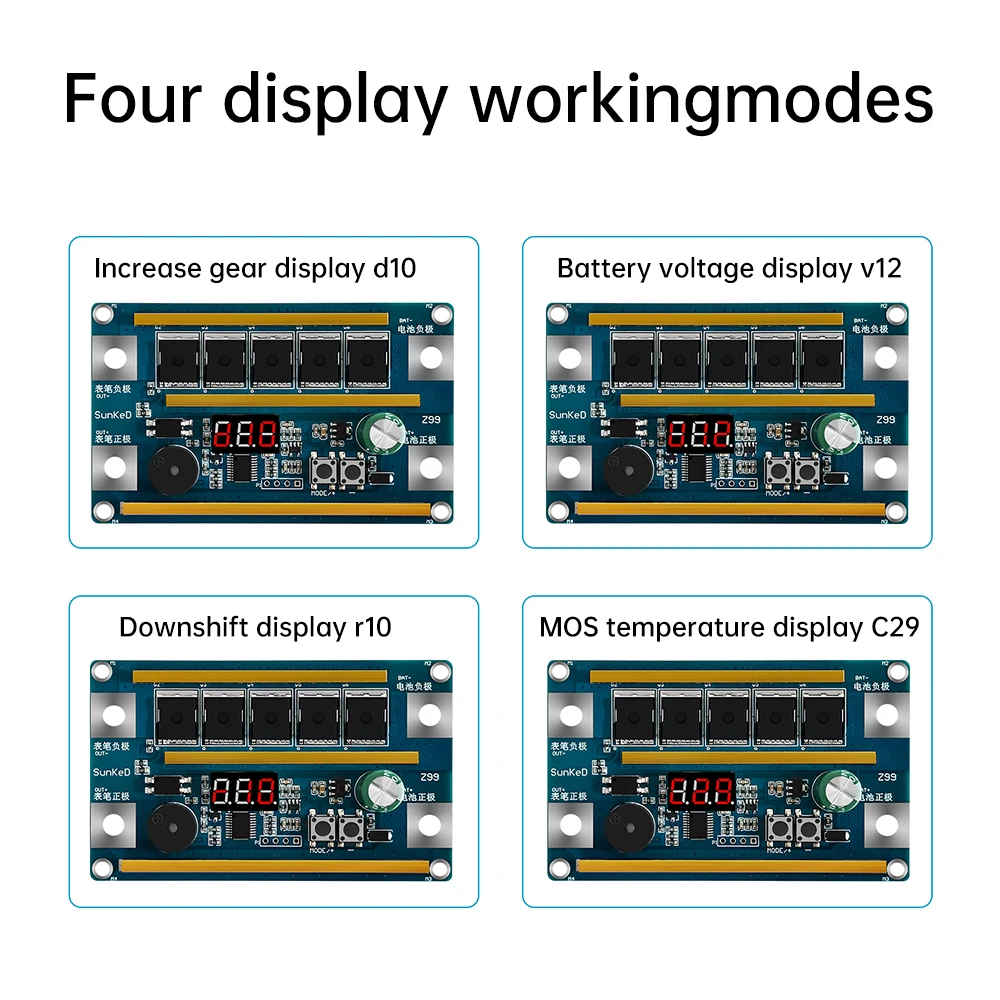 Z99 scheda di controllo del saldatore a punti portatile 12V 18650 pannello di controllo della saldatura della batteria al litio automatico kit fai