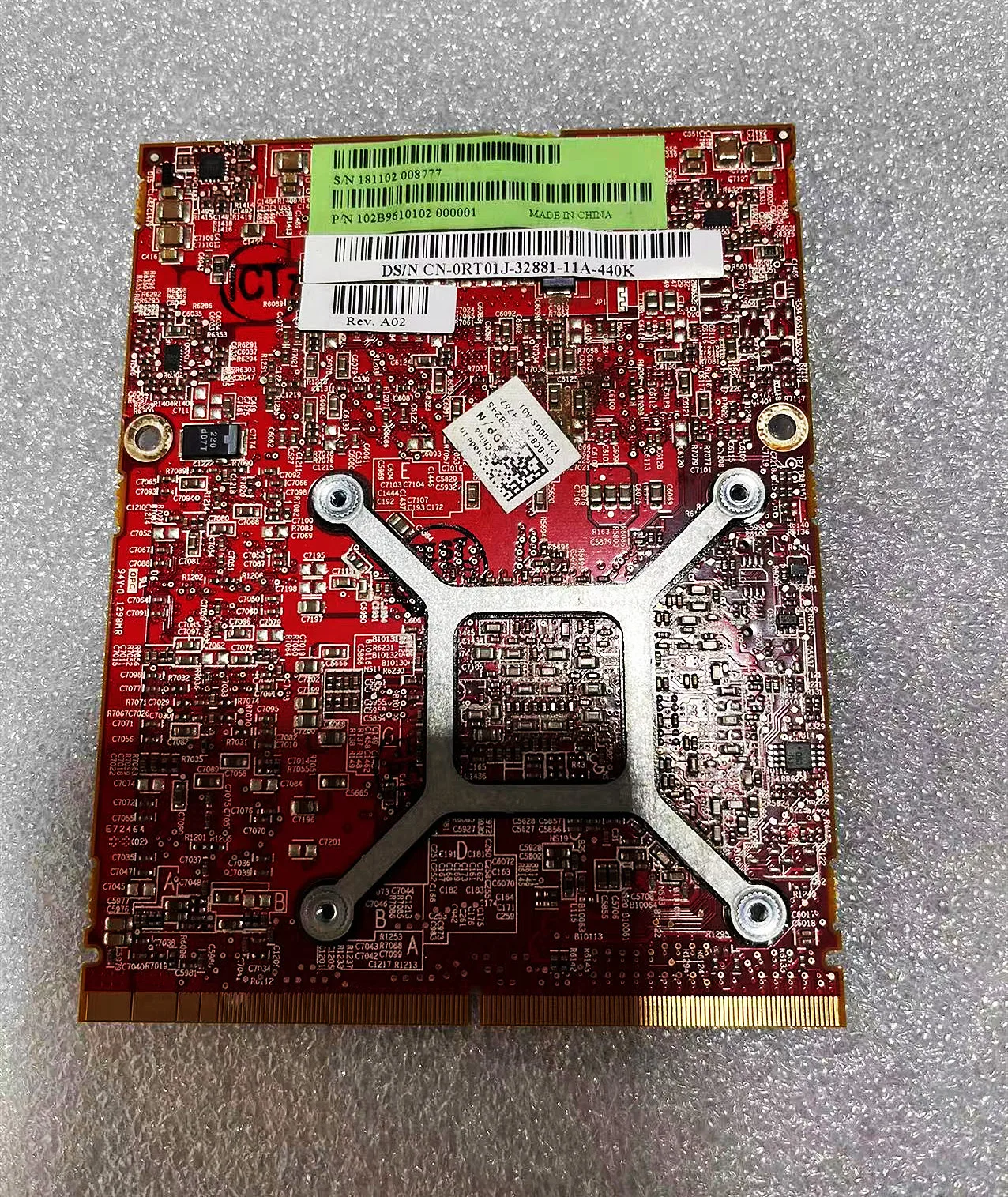 Tarjeta gráfica de vídeo GPU para Dell Alienware M15X, M17X, R2, HD5870, HD5870M, 1G, 216-0769008