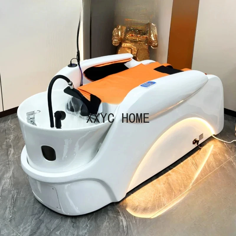 

Автоматическая интеллектуальная массажная кровать для шампуня, косметологический магазин, терапия головы для красоты, очищение воды и циркуляции