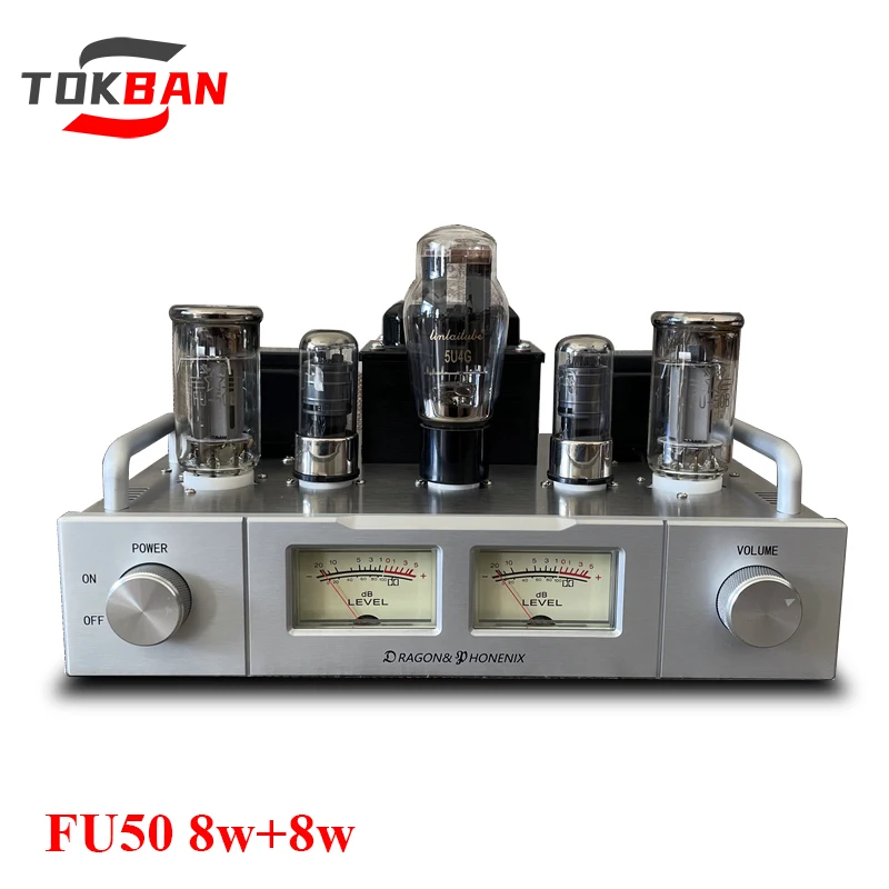 

TOKBAN 8 Вт * 2 Fu50 Комплект лампового усилителя Diy Готовый продукт Дополнительный высокой мощности Bluetooth 5,0 HIFI усилитель звука