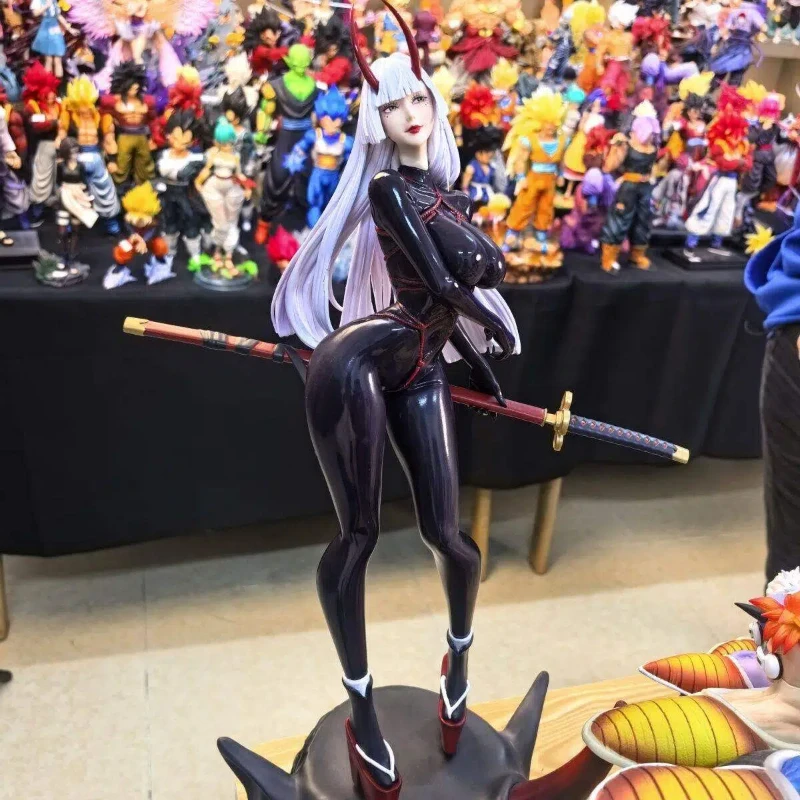 

Коллекционная фигурка аниме-девушки Сенджи Мурамаса в латексном костюме, GK статуэтка, 2D-фигурка красавицы, настольное украшение, модель, игрушка, забавный подарок