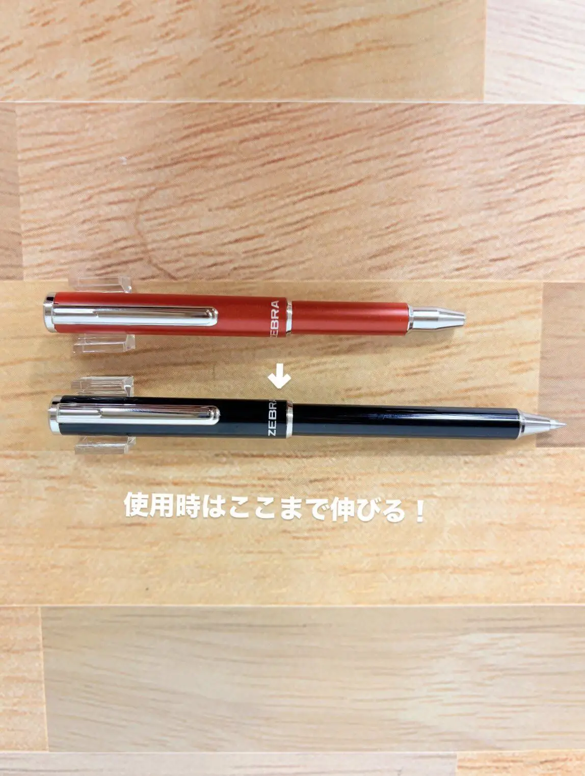 Zebra SL F1 mini N Teleskop-Kugelschreiber 0,7 mm Spitze Vollständig einziehbar Ohne Kappe Clean All-in-One 4C&0,7 Nachfüllmine Taschenformat Tintenschreiber Schwarz – Detail 14