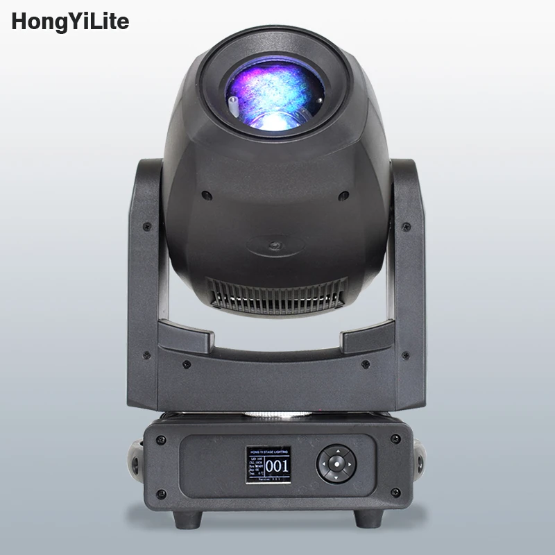 

HongYiLite LED Spot 200W Moving Head Light Beam+Zoom+Gobo Prisms Dj Dmx Stage Light Effect Disco Bar Night Club Dance Floor