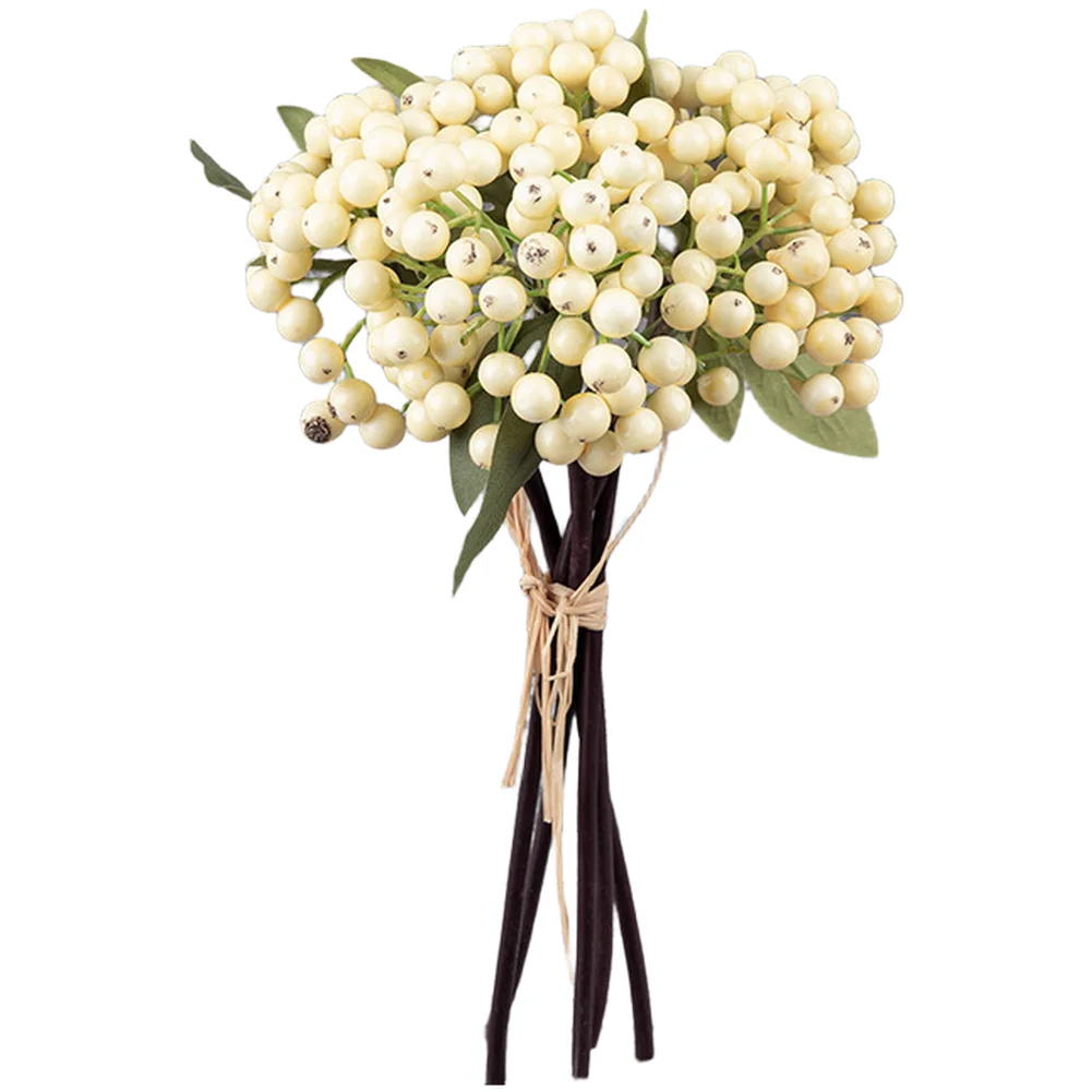 

For Weddings Faux Berry Flowers Vibrant Artificial Flowers For Home Artificial Flowers Fake Berry Branches Realistic Design