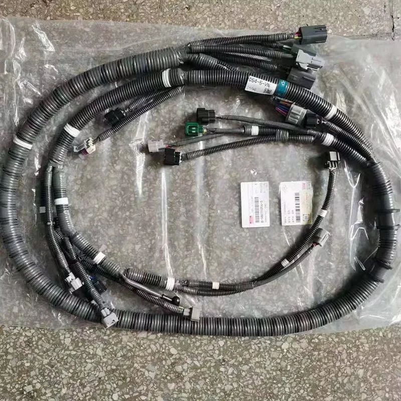 For 4JJ1 JCB130 160 180 SH120 Excavator Engine Wiring Harness Genuine New 4JJ1 Wire Harness