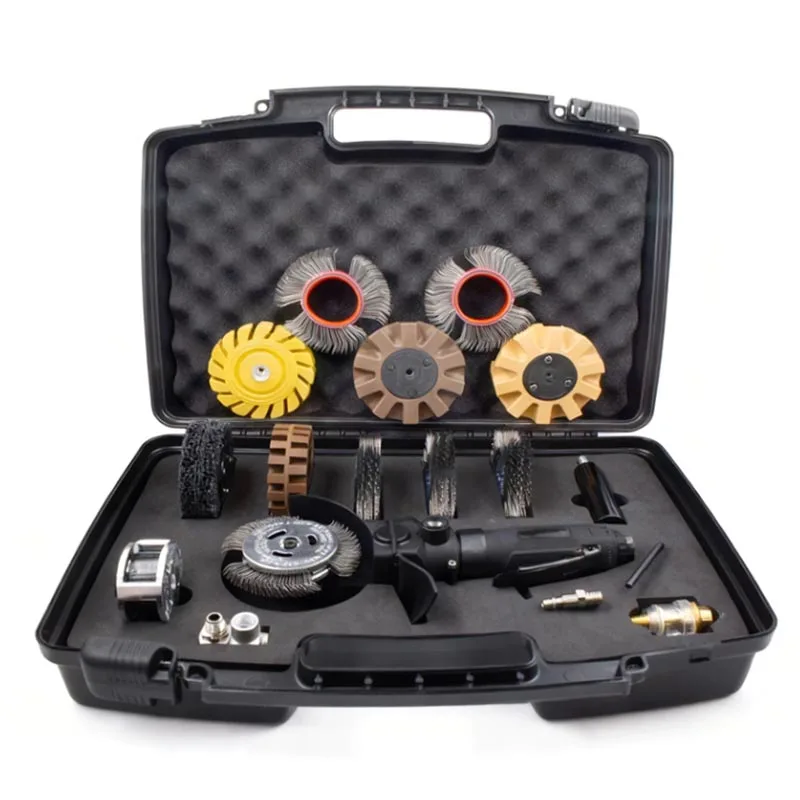 Pneumatic Multi Purpose Derusting Tool for Efficient Paint Glue Removal and Surface Roughness Profiling Surface Removal Tool