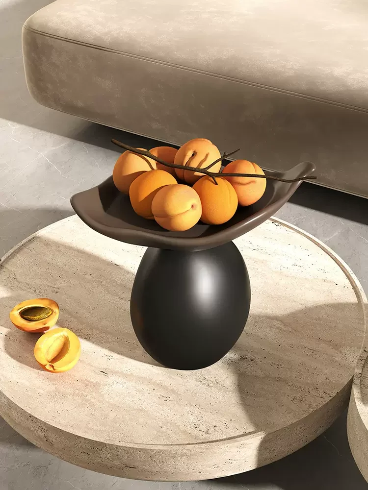 

Modern Home Decoration Foyer Key Storage Decorative Sculpture Living Room Fruit Tray Desktop Art Ornaments Housewarming Gifts